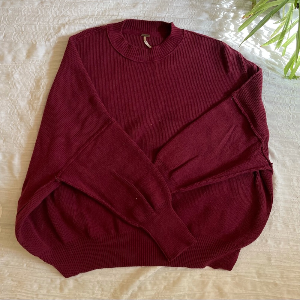 Free People Easy Street Tunic Sweater Size S